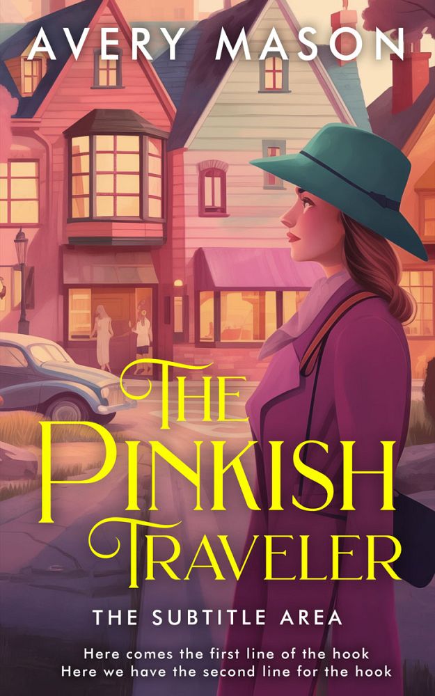 Front view of Cannon Pink #32755 - Premade Mystery & Thriller & Suspense Book Cover | BookCoverZone
