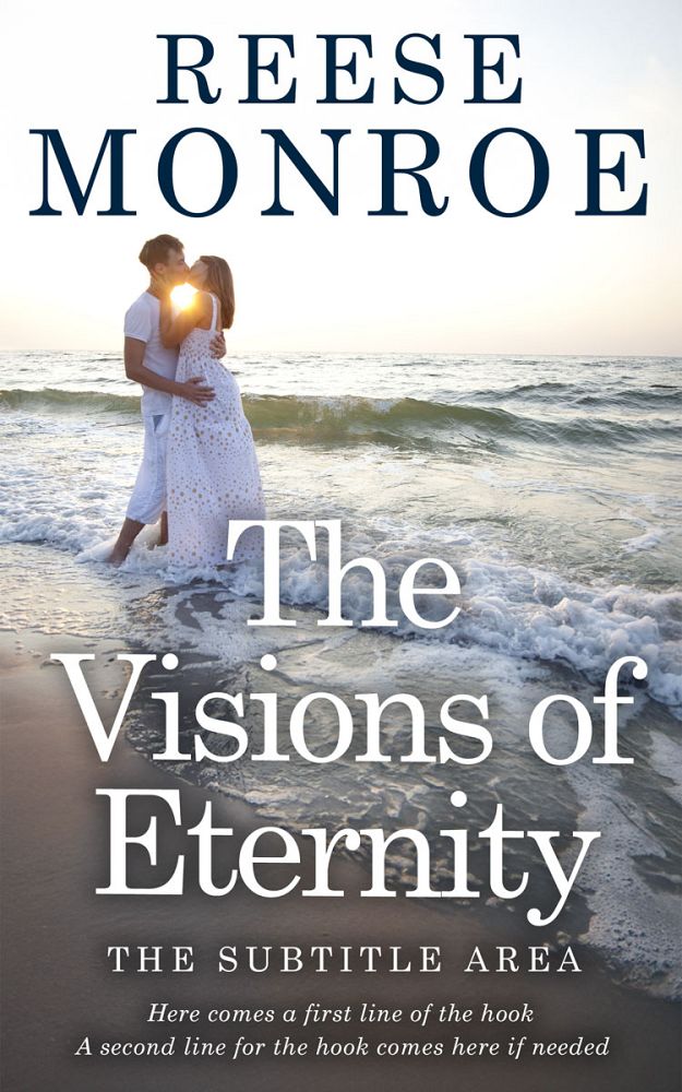 Front view of Silver Sand #32824 - Premade Romance Book Cover | BookCoverZone