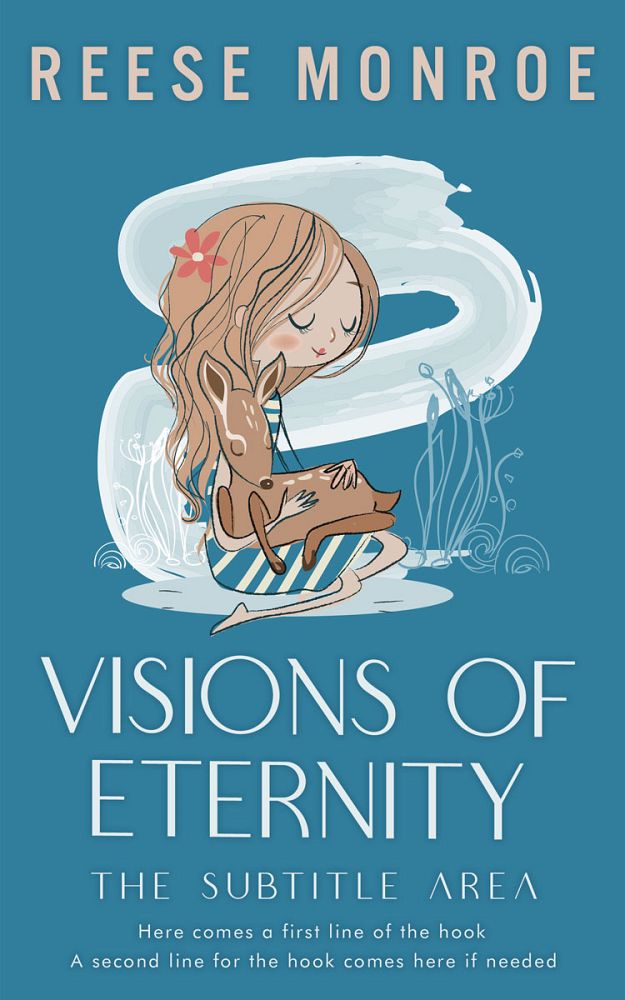 Front view of Astral #32841 - Premade Children Book Cover | BookCoverZone