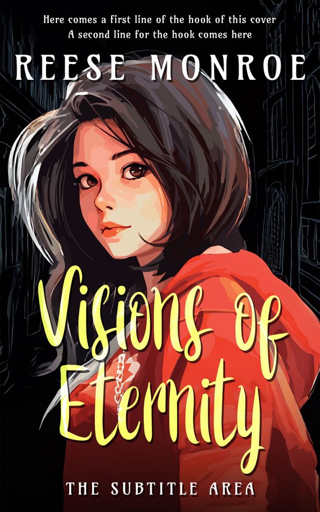Front view of Di Serria #32851 - Premade Teen & Young Adult Book Cover | BookCoverZone