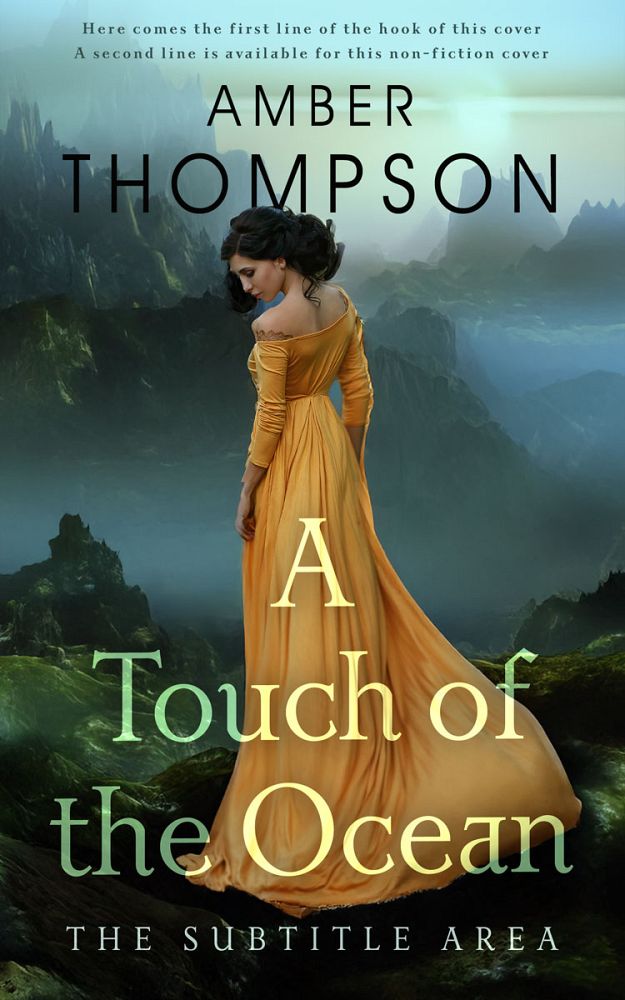 Front view of Heavy Metal #32917 - Premade Fantasy Book Cover | BookCoverZone