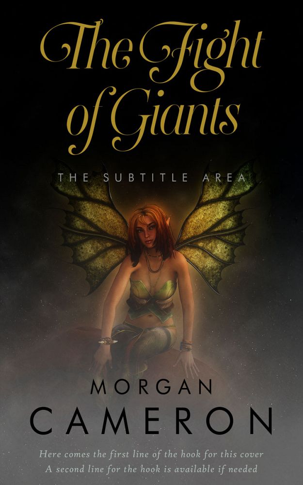 Front view of Rangoon Green #33087 - Premade Fantasy Book Cover | BookCoverZone
