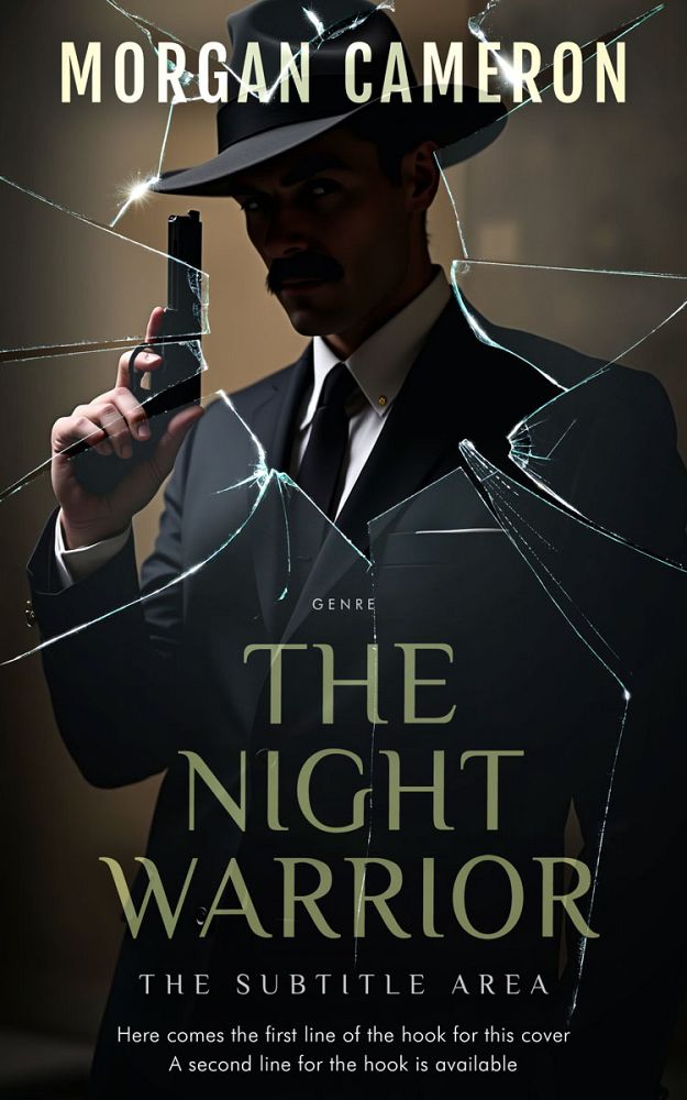 Front view of Heavy Metal #33152 - Premade Mystery & Thriller & Suspense Book Cover | BookCoverZone