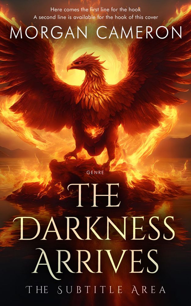 Front view of Anzac #33159 - Premade Fantasy Book Cover | BookCoverZone
