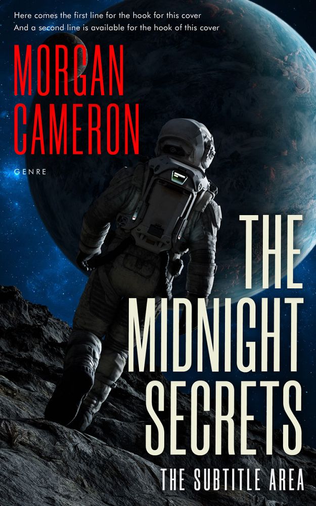 Front view of Bunker #33183 - Premade Science Fiction Book Cover | BookCoverZone