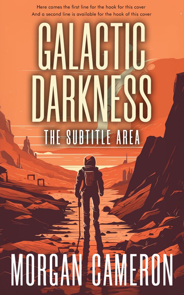Front view of Copper #33189 - Premade Science Fiction Book Cover | BookCoverZone