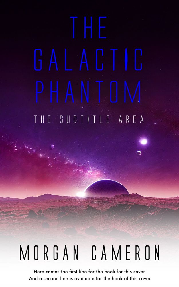 Front view of Blossom #33200 - Premade Science Fiction Book Cover | BookCoverZone