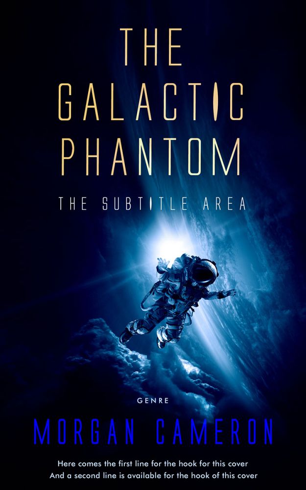 Front view of Black Pearl #33202 - Premade Science Fiction Book Cover | BookCoverZone