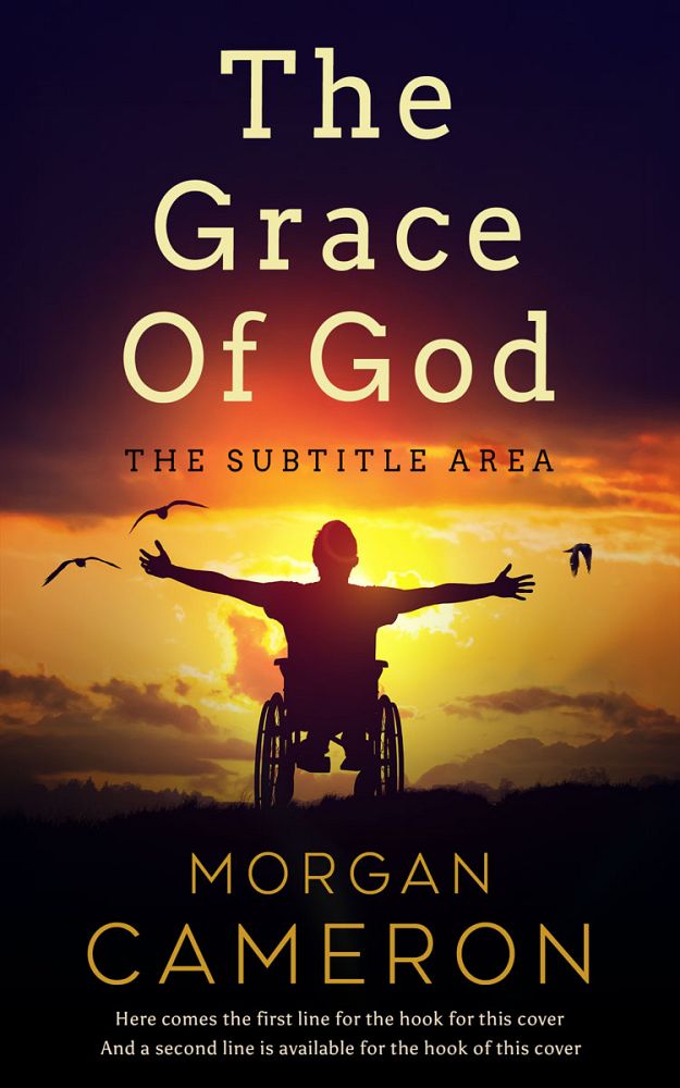 Front view of Gondola #33208 - Premade Religion & Spirituality Book Cover | BookCoverZone