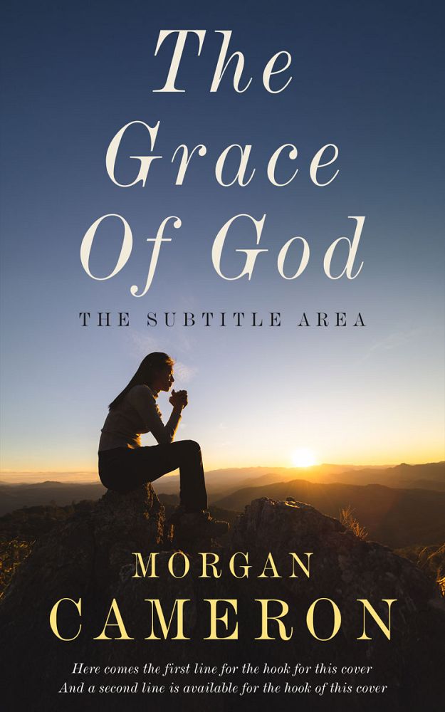 Front view of Charade #33212 - Premade Religion & Spirituality Book Cover | BookCoverZone