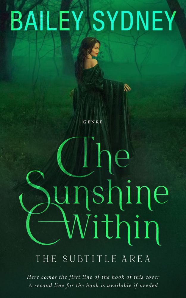 Front view of Bush #33343 - Premade Fantasy Book Cover | BookCoverZone