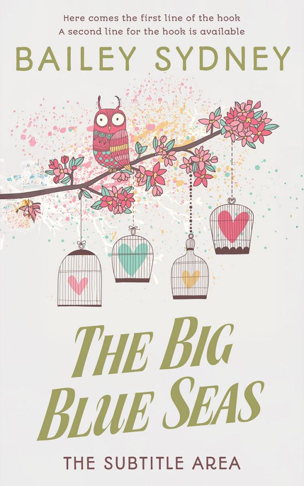 Front view of Cararra #33418 - Premade Poetry Book Cover | BookCoverZone
