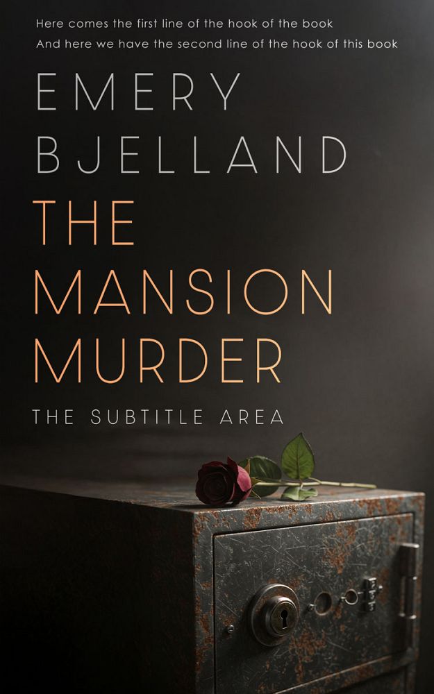 Front view of Rangitoto #335701 - Premade Mystery & Thriller & Suspense Book Cover | BookCoverZone