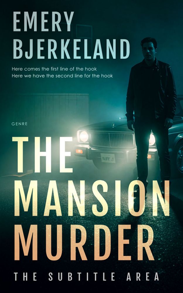 Front view of Thistle Green #335718 - Premade Mystery & Thriller & Suspense Book Cover | BookCoverZone