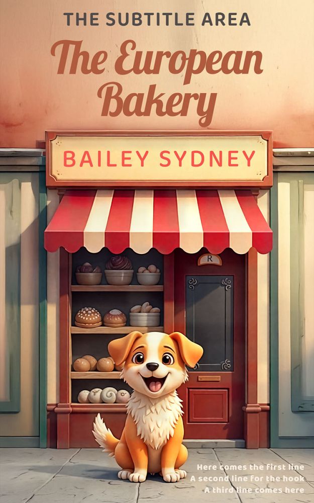 Front view of Cameo #335749 - Premade Children Book Cover | BookCoverZone