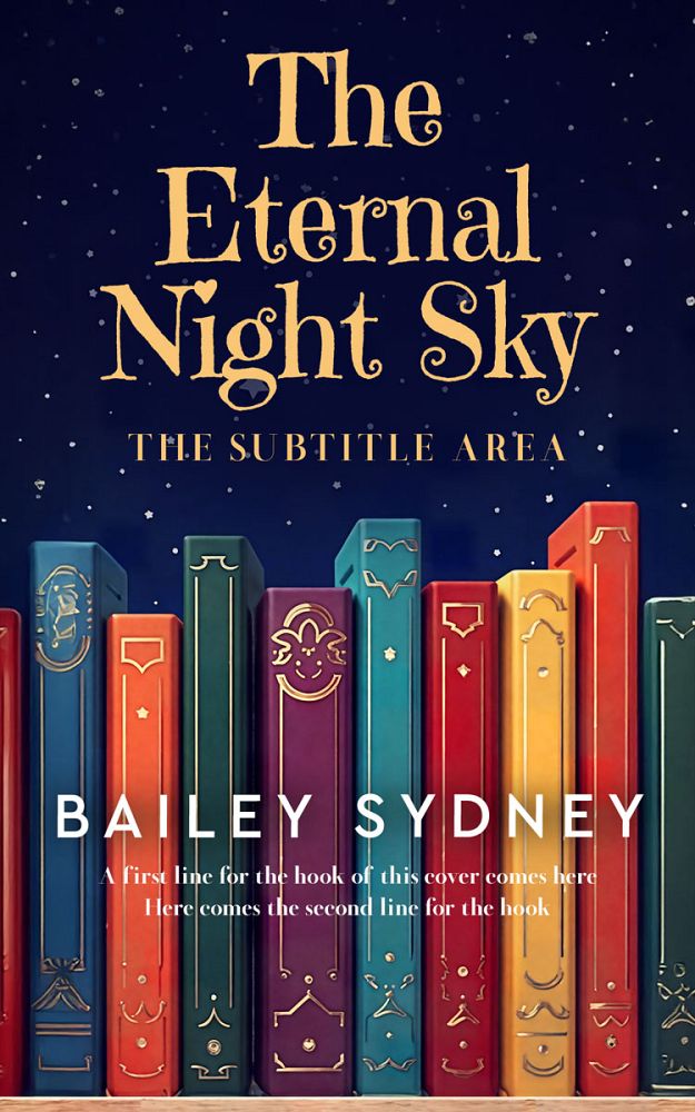 Front view of Raw Sienna #335759 - Premade Fantasy Book Cover | BookCoverZone