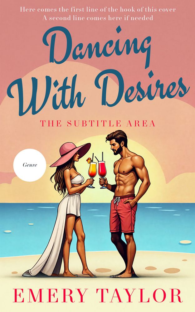 Front view of Calico #335769 - Premade Romance Book Cover | BookCoverZone