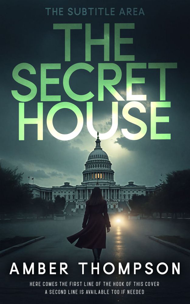 Front view of Mirage #335804 - Premade Mystery & Thriller & Suspense Book Cover | BookCoverZone