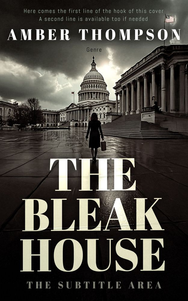 Front view of Sisal #335809 - Premade Mystery & Thriller & Suspense Book Cover | BookCoverZone
