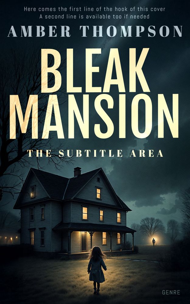 Front view of Mirage #335812 - Premade Mystery & Thriller & Suspense Book Cover | BookCoverZone