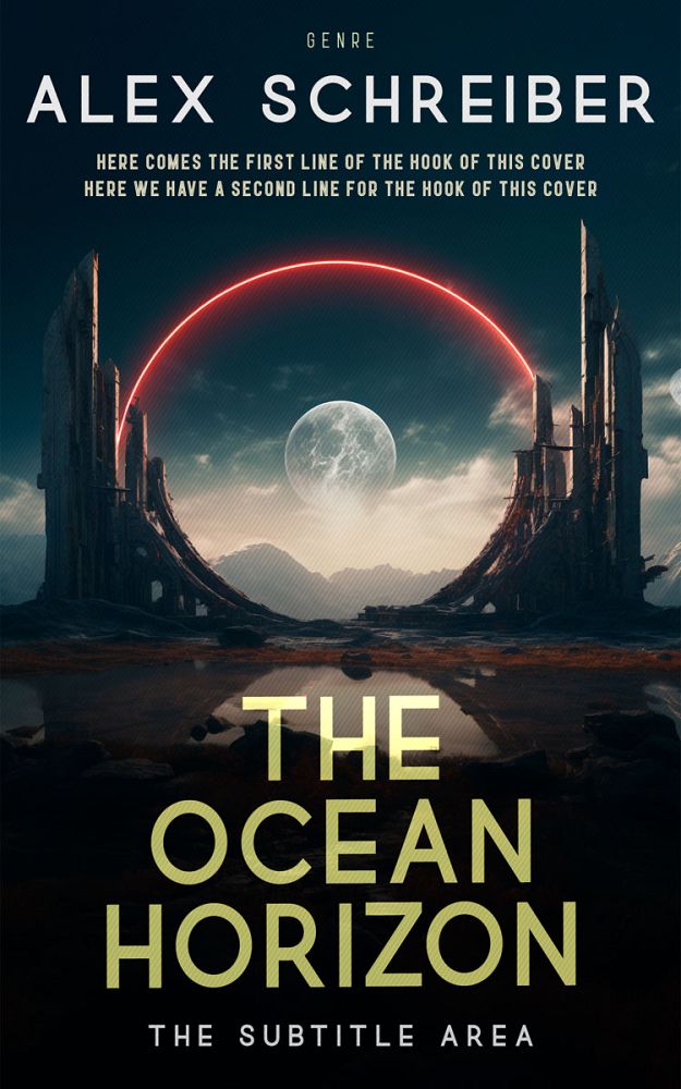Front view of Indian Khaki #335915 - Premade Science Fiction Book Cover | BookCoverZone