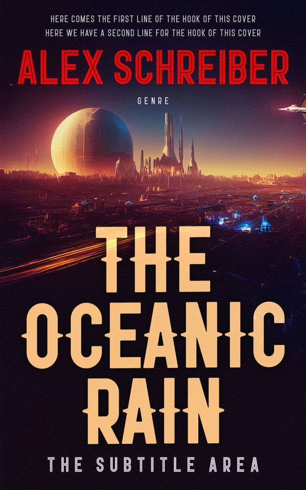 Front view of Copperfield #335922 - Premade Science Fiction Book Cover | BookCoverZone