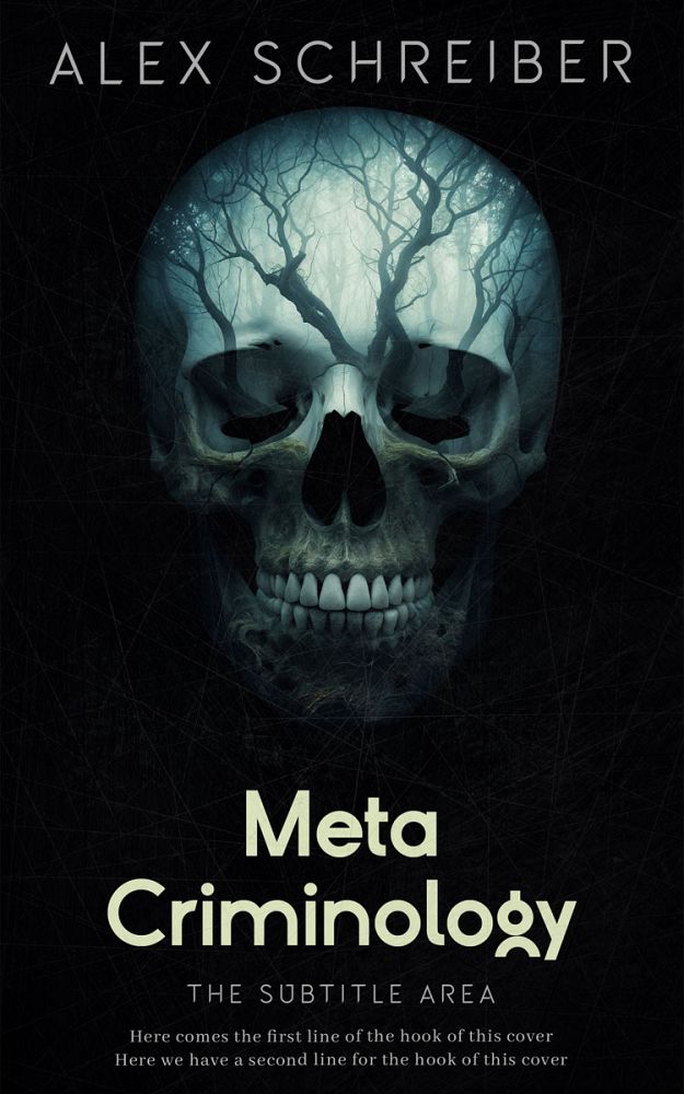 Front view of Woodsmoke #335939 - Premade Poetry Book Cover | BookCoverZone