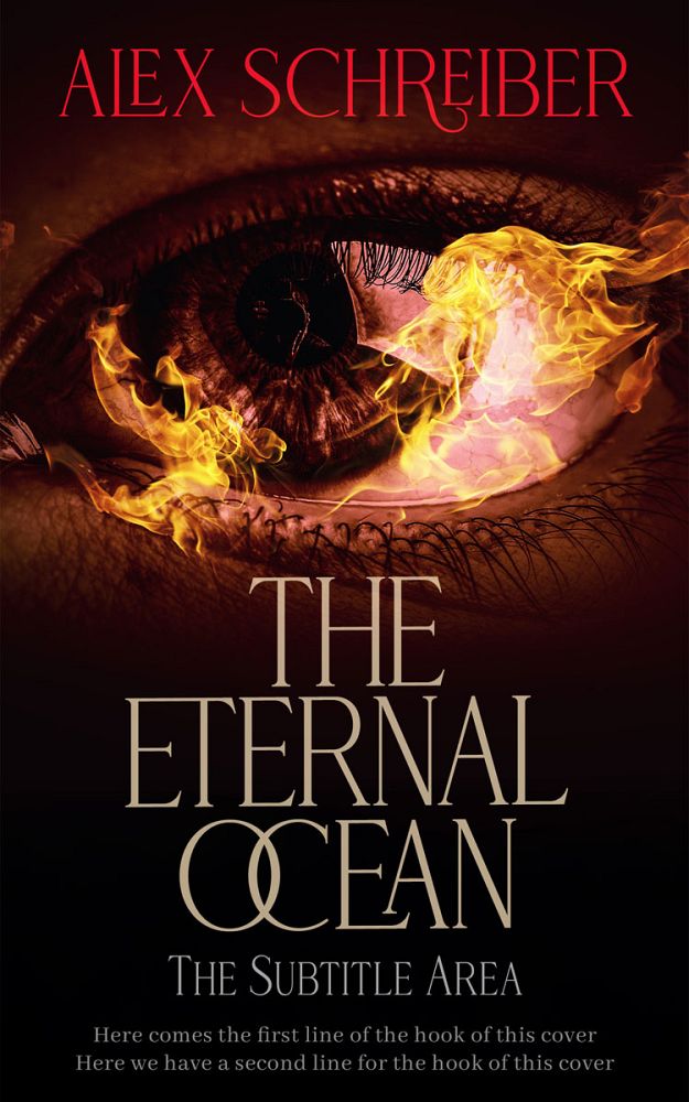 Front view of Asphalt #335989 - Premade Horror Book Cover | BookCoverZone