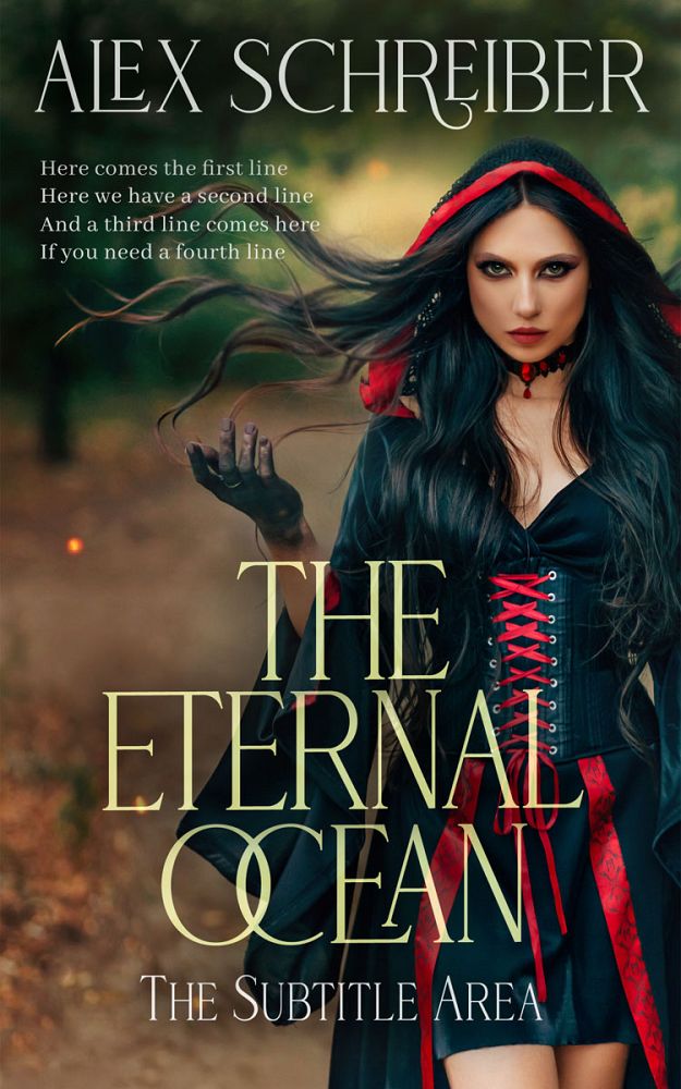 Front view of Racing Green #33608 - Premade Fantasy Book Cover | BookCoverZone