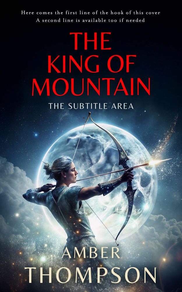 Front view of Cold Turkey #33644 - Premade Fantasy Book Cover | BookCoverZone