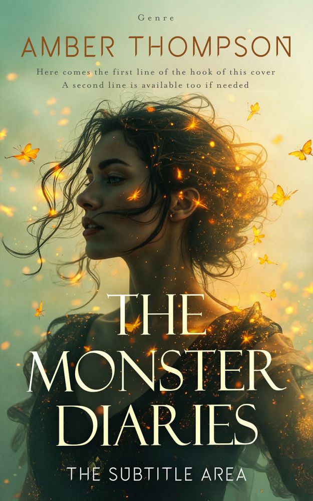 Front view of Pine Glade #33650 - Premade Fantasy Book Cover | BookCoverZone
