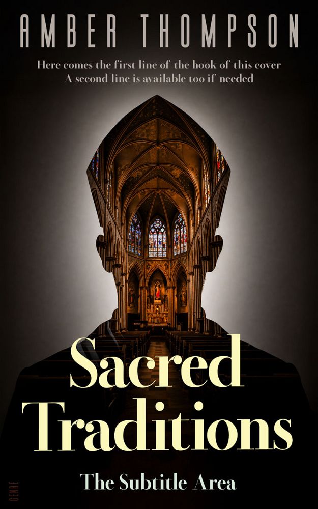 Front view of Oil #33662 - Premade Religion & Spirituality Book Cover | BookCoverZone