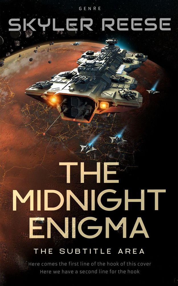 Front view of Mongoose #33847 - Premade Science Fiction Book Cover | BookCoverZone