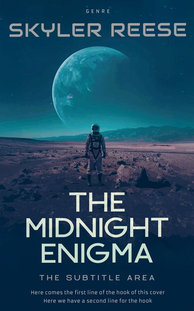 Front view of Elephant #33849 - Premade Science Fiction Book Cover | BookCoverZone
