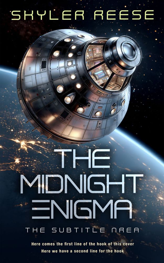 Front view of Bunker #33854 - Premade Science Fiction Book Cover | BookCoverZone