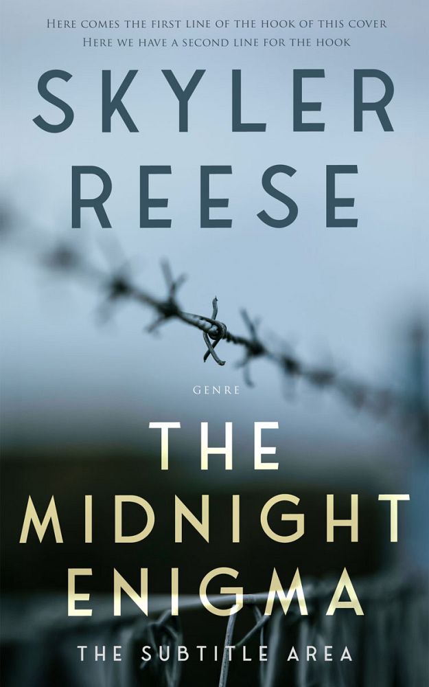 Front view of Casper #33865 - Premade Mystery & Thriller & Suspense Book Cover | BookCoverZone