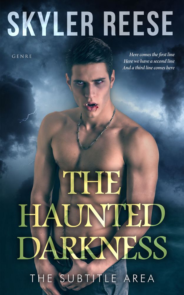 Front view of Limed Spruce #33903 - Premade Horror Book Cover | BookCoverZone