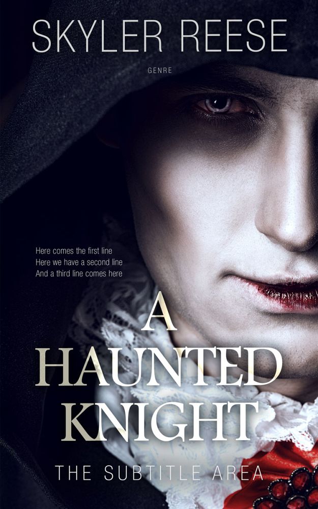 Front view of Steel Gray #33905 - Premade Horror Book Cover | BookCoverZone