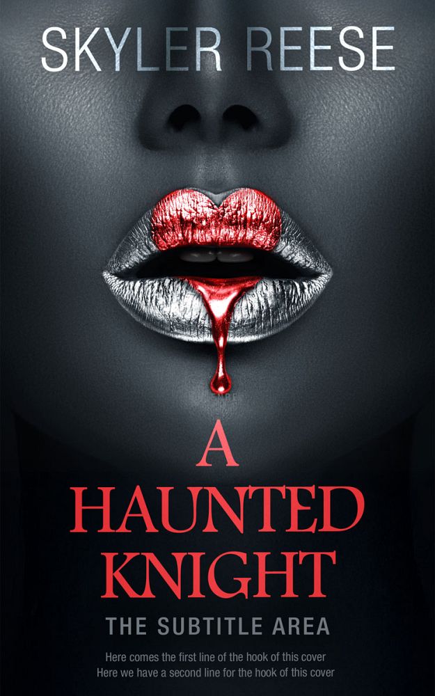 Front view of Shark #33907 - Premade Horror Book Cover | BookCoverZone