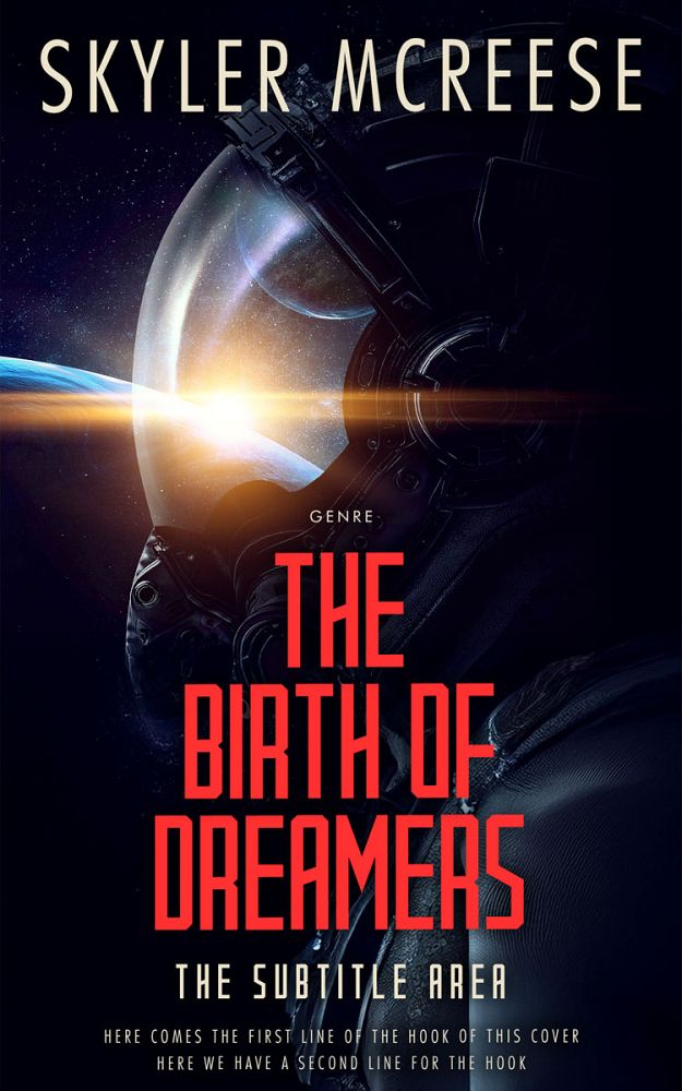 Front view of Copperfield #33945 - Premade Science Fiction Book Cover | BookCoverZone