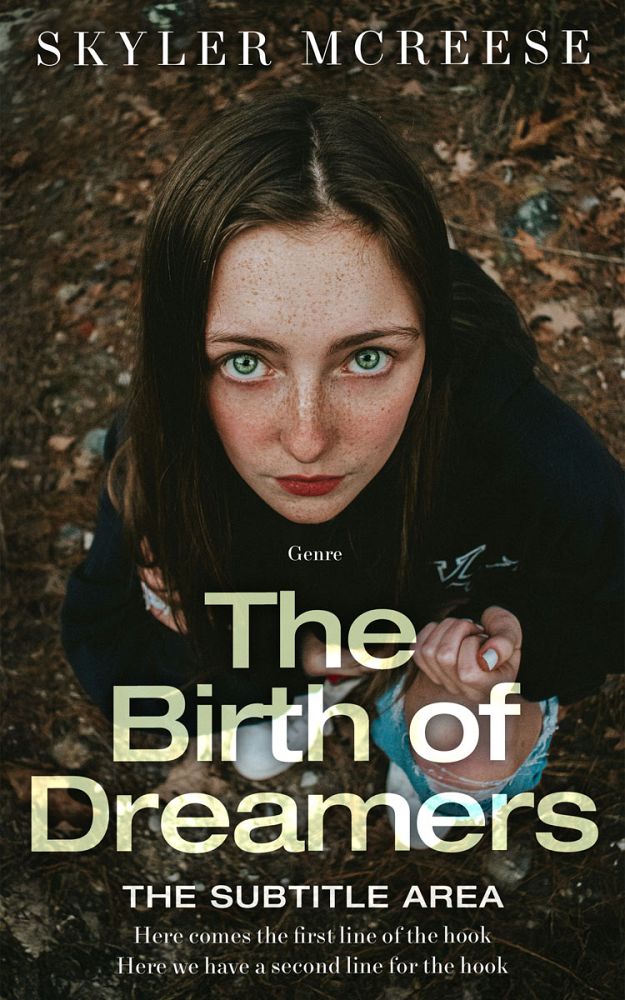 Front view of Rangoon Green #33990 - Premade Teen & Young Adult Book Cover | BookCoverZone