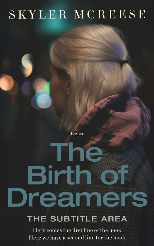 Front view of Outer Space #33993 - Premade Teen & Young Adult Book Cover | BookCoverZone