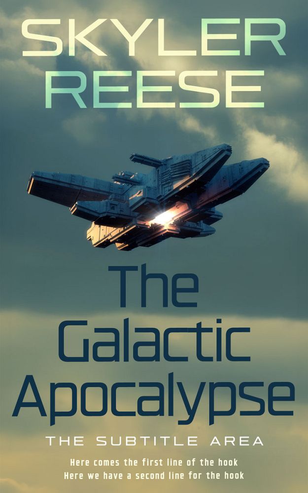 Front view of Xanadu #34013 - Premade Apocalyptica Book Cover | BookCoverZone