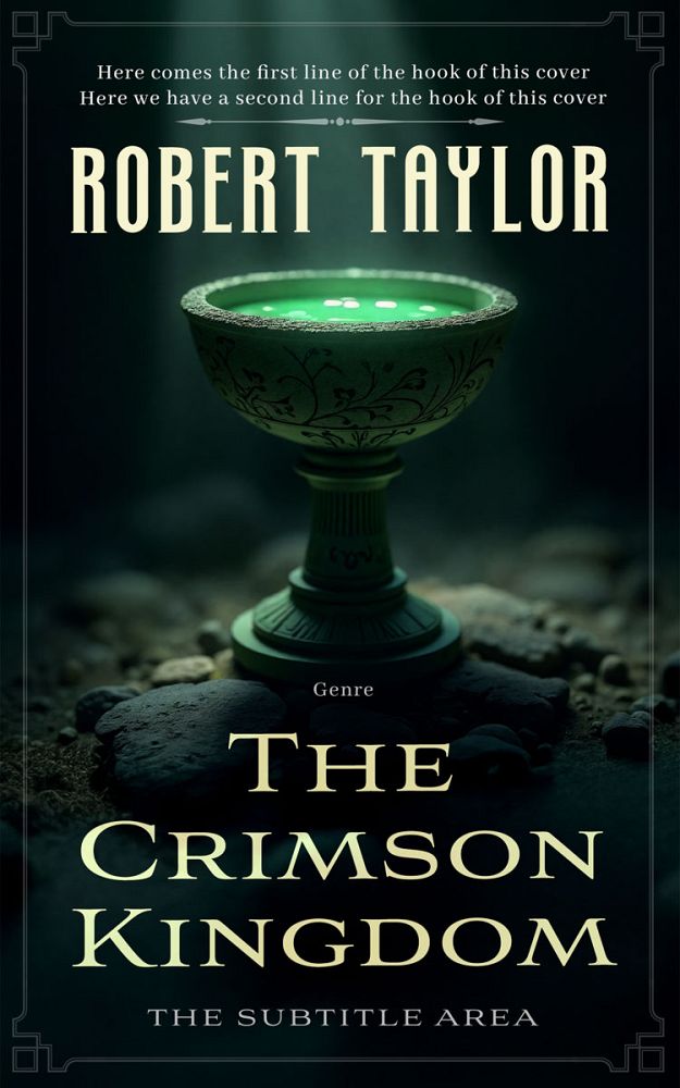 Front view of Aztec #34120 - Premade Fantasy Book Cover | BookCoverZone