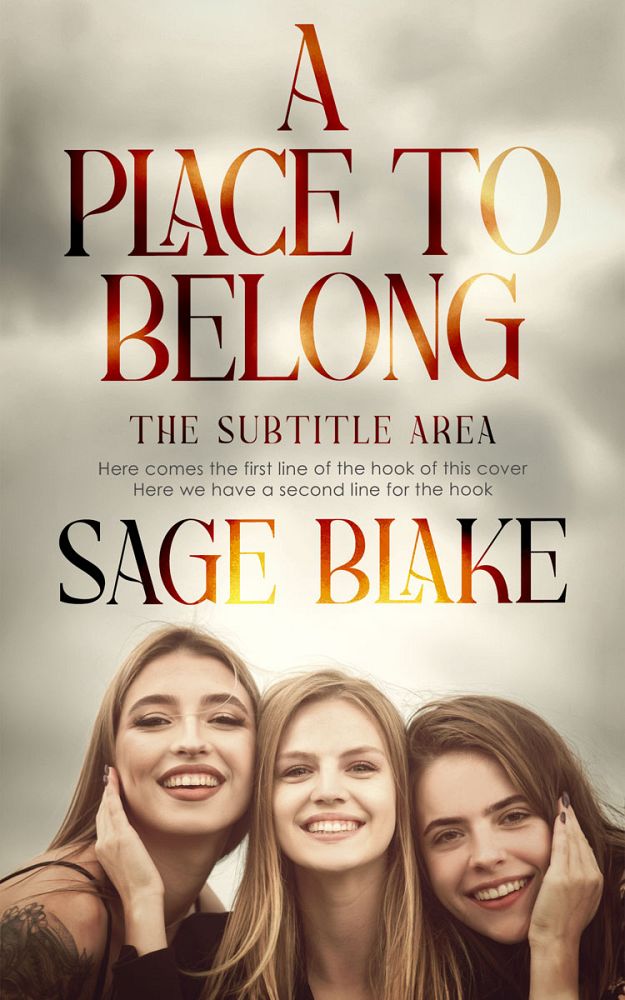 Front view of Sisal #34157 - Premade Teen & Young Adult Book Cover | BookCoverZone