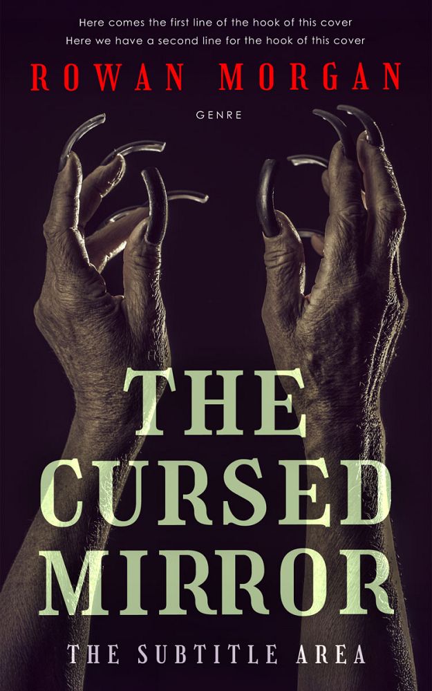 Front view of Gondola #34185 - Premade Horror Book Cover | BookCoverZone