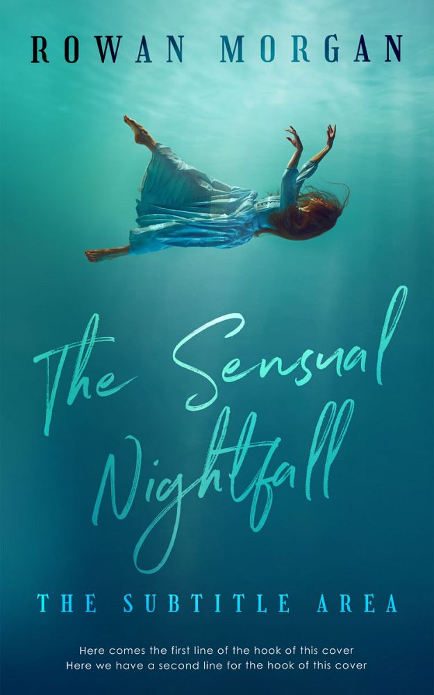 Front view of Genoa #34262 - Premade Surreal Book Cover | BookCoverZone