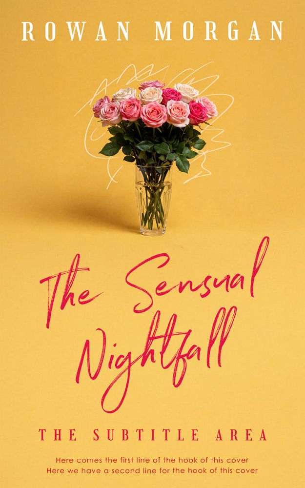 Front view of Ronchi #34266 - Premade Poetry Book Cover | BookCoverZone