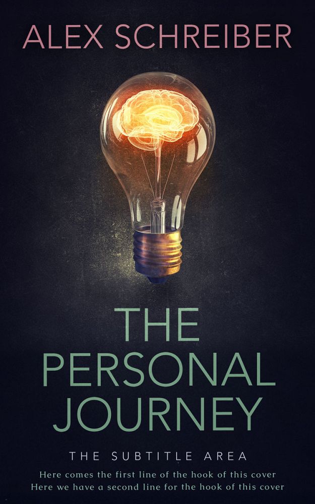 Front view of Cinder #34312 - Premade Business Book Cover | BookCoverZone
