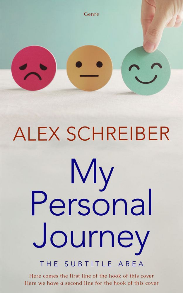 Front view of Pumice #34314 - Premade Self-Improvement & Self-Help Book Cover | BookCoverZone
